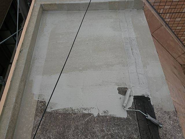 階段屋根防水工事